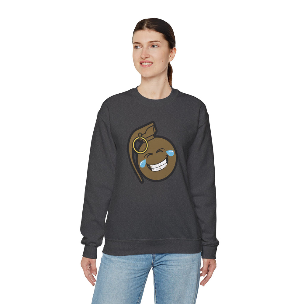 LAUGH BOMB SWEATSHIRT