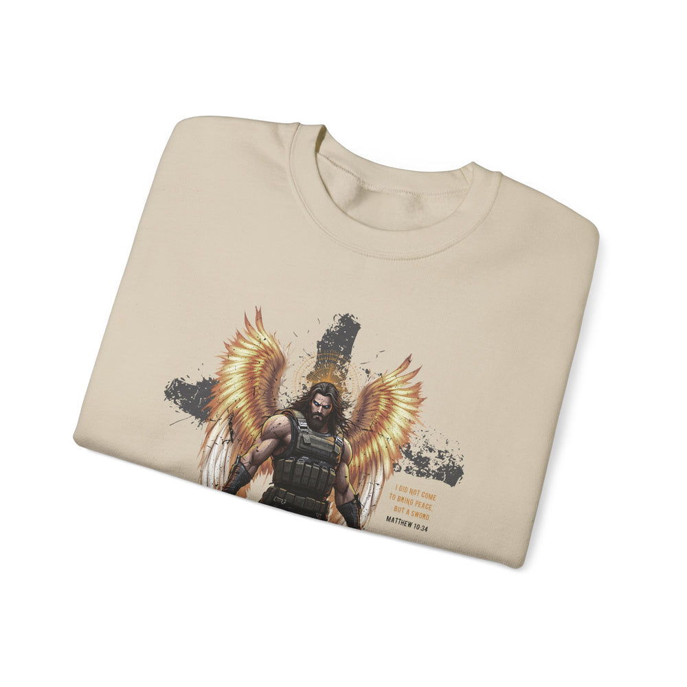ARCHANGEL MATTHEW 10:34 SWEATSHIRT