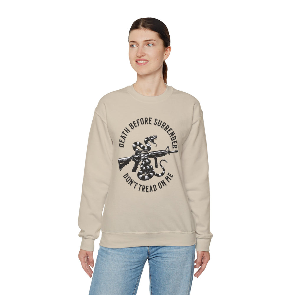 DEATH BEFORE SURRENDER SWEATSHIRT