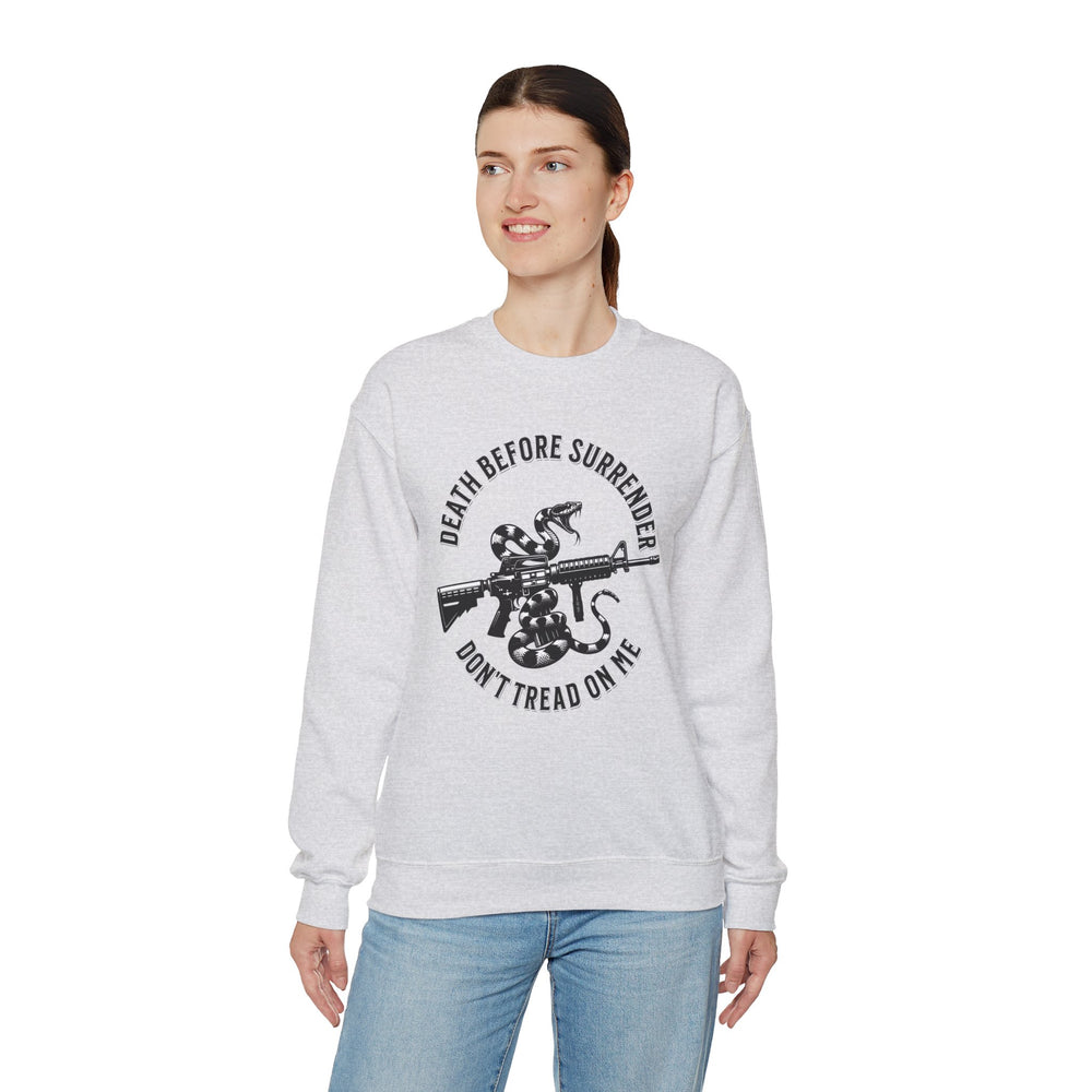 DEATH BEFORE SURRENDER SWEATSHIRT