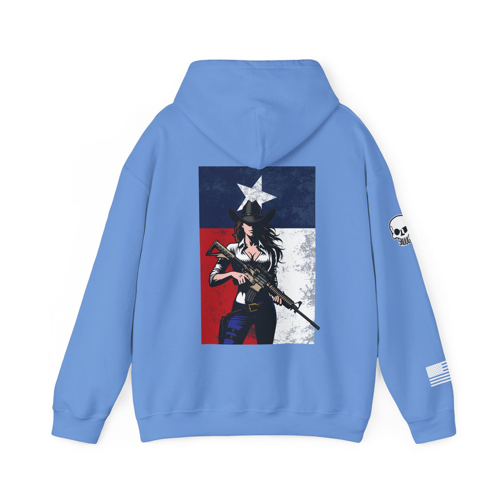 TEXAS COWGIRL DEFENDER HOODIE