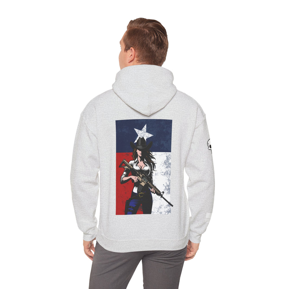 TEXAS COWGIRL DEFENDER HOODIE