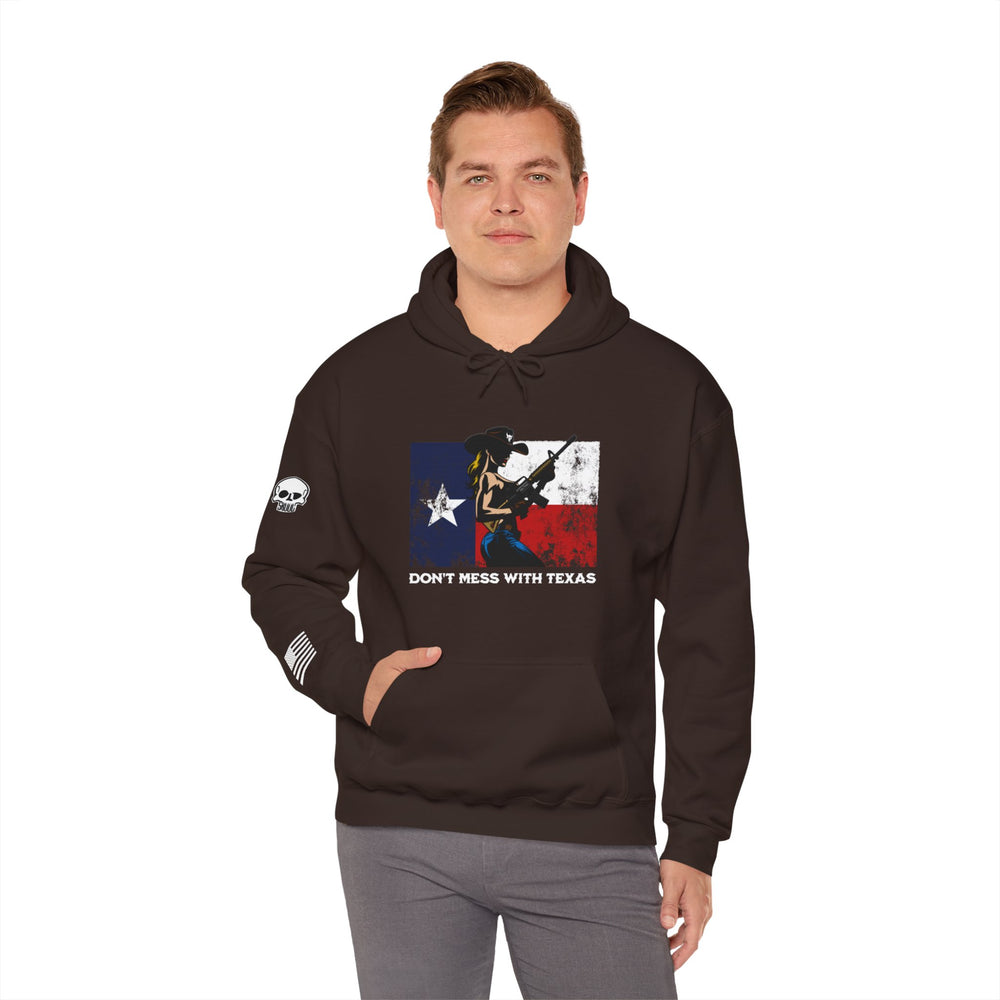 DON'T MESS WITH TEXAS COWGIRL HOODIE