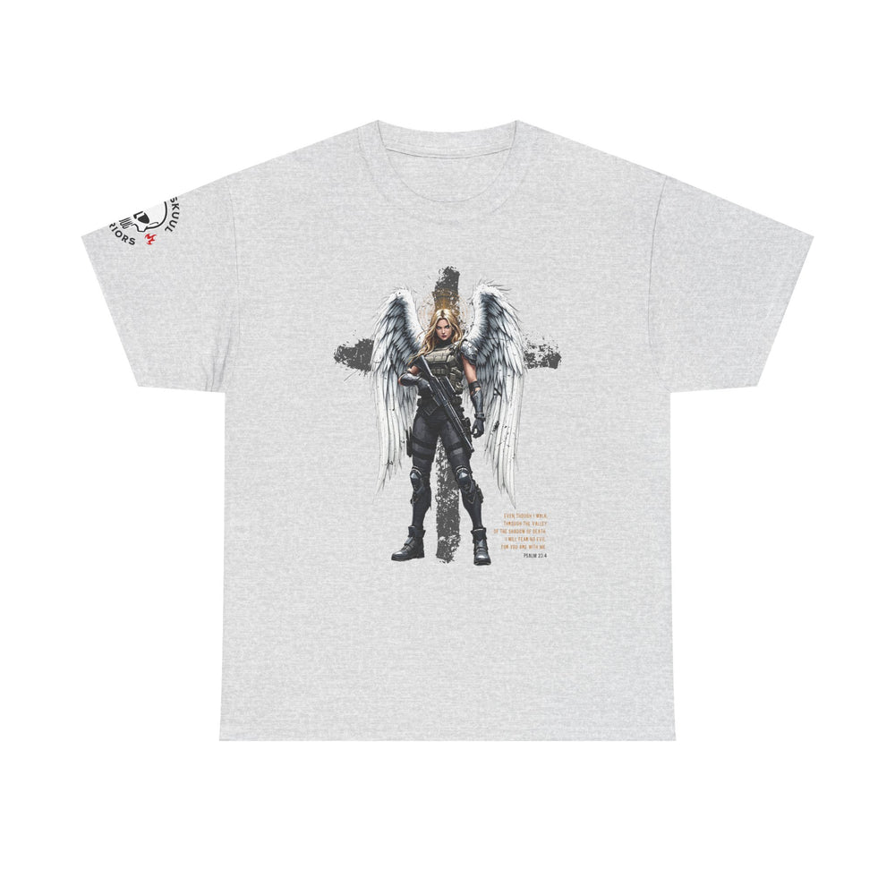 FEMALE ARCHANGEL PSALM 23:4 T SHIRT