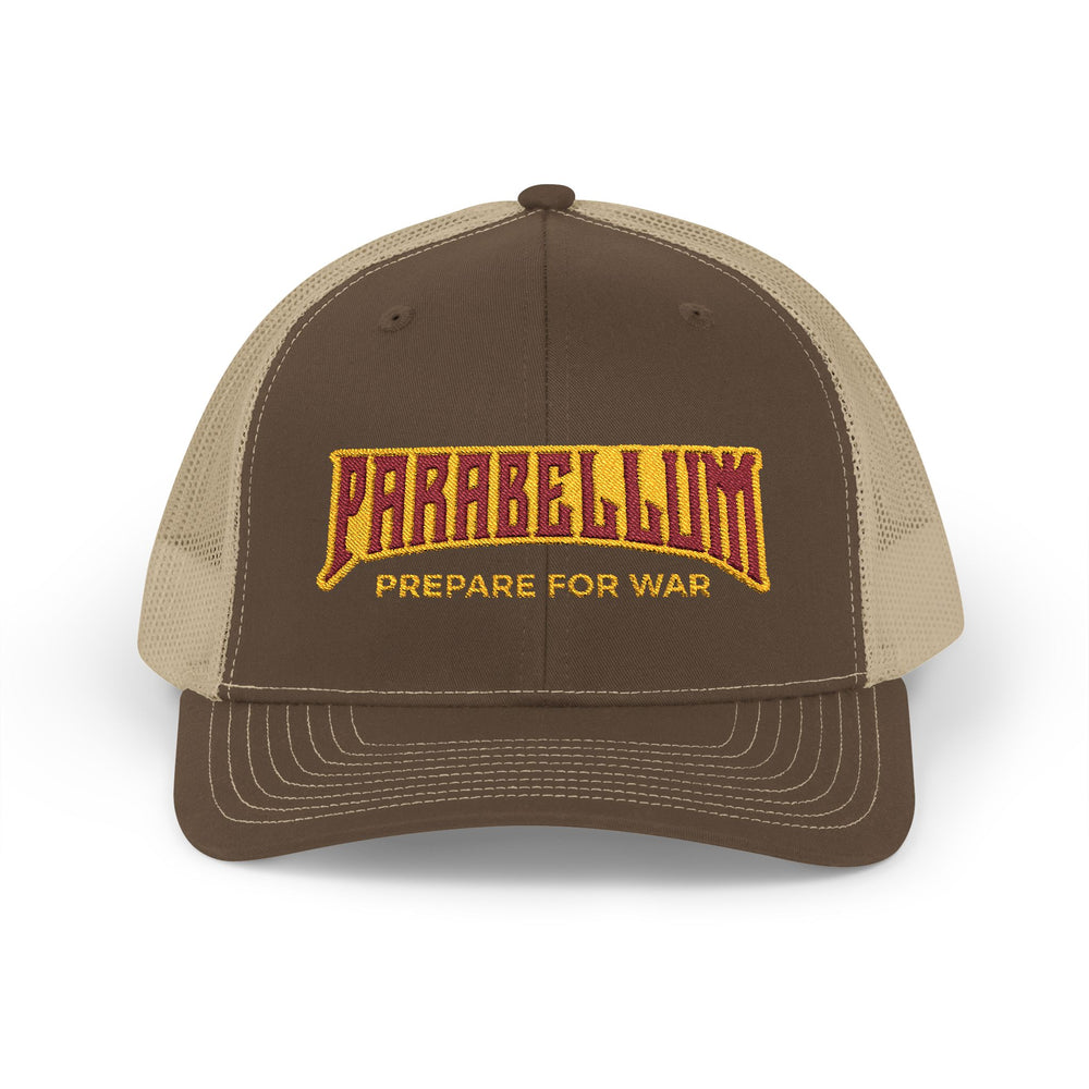 PARABELLUM PREPARE FOR WAR TRUCKER HAT