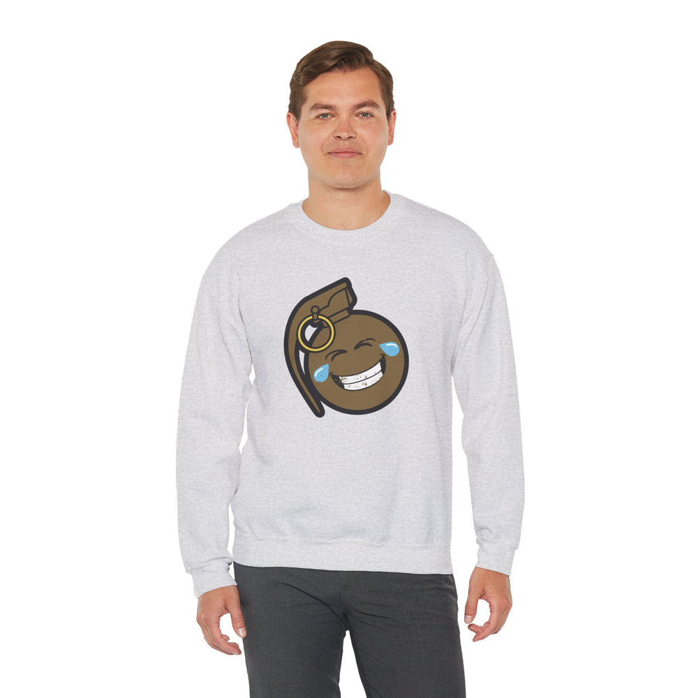 LAUGH BOMB SWEATSHIRT