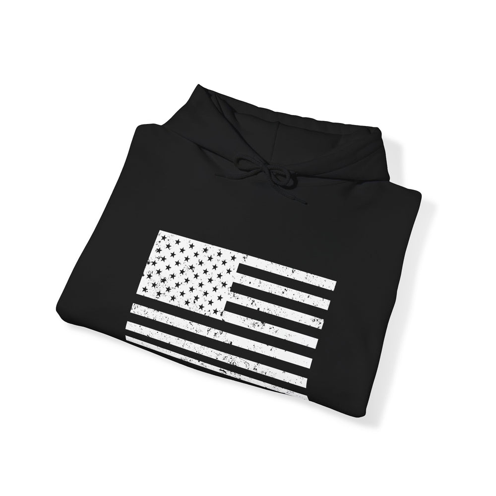 US GRUNGE FLAG HOODIE