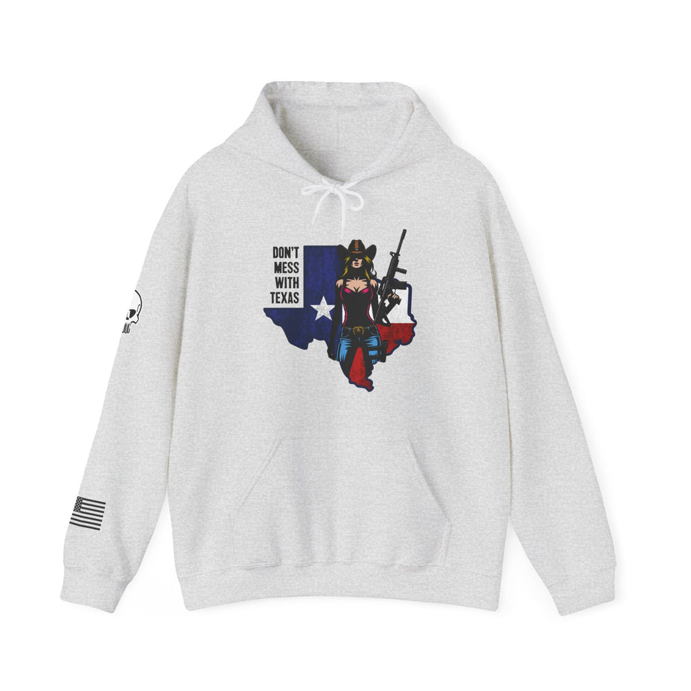 DON'T MESS WITH TEXAS STATE COWGIRL HOODIE