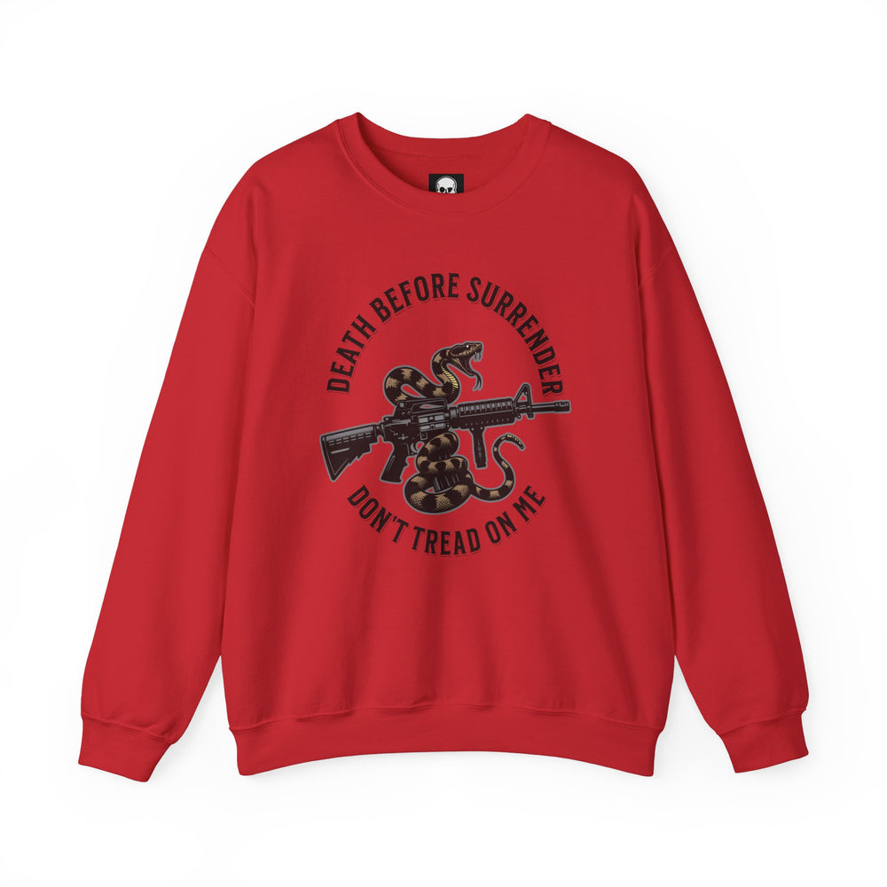 COLOR DEATH BEFORE SURRENDER SWEATSHIRT