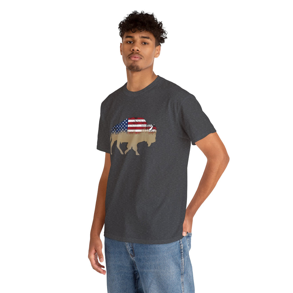 FREEDOM USA BISON T SHIRT