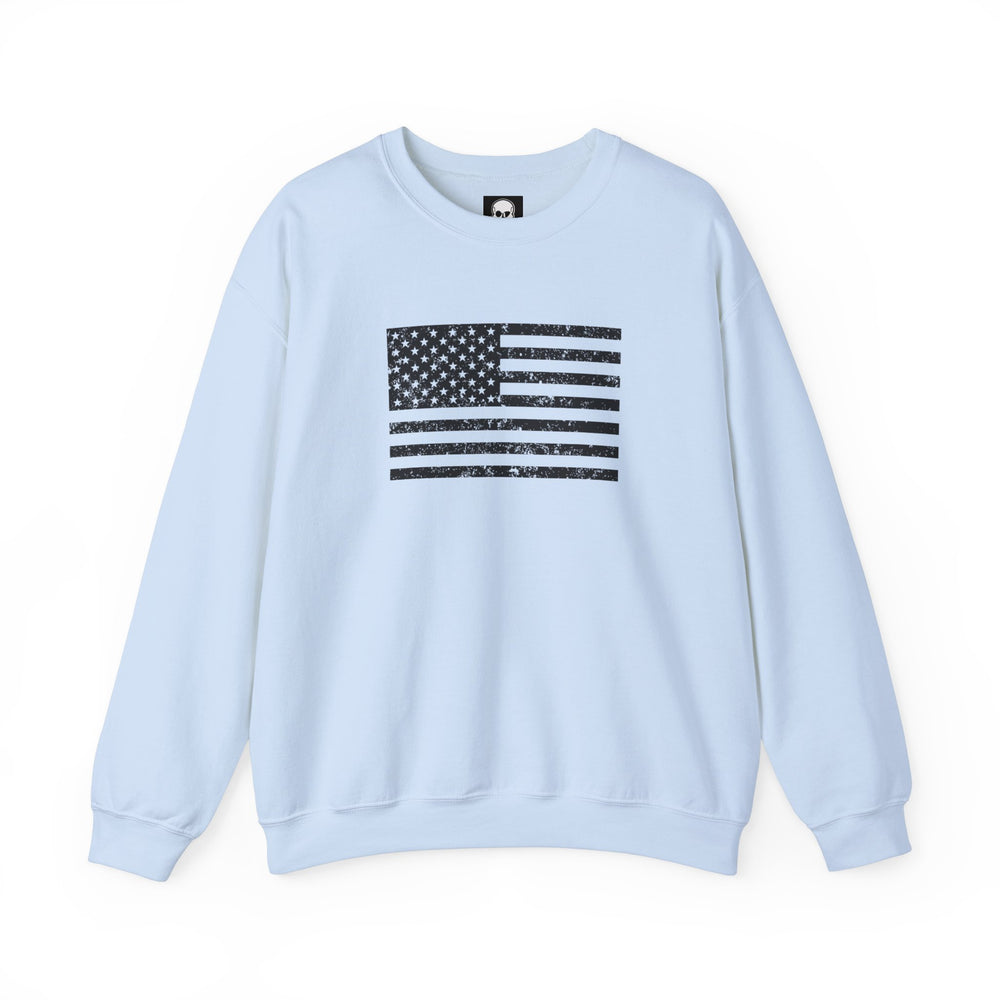 USA GRUNGE FLAG SWEATSHIRT