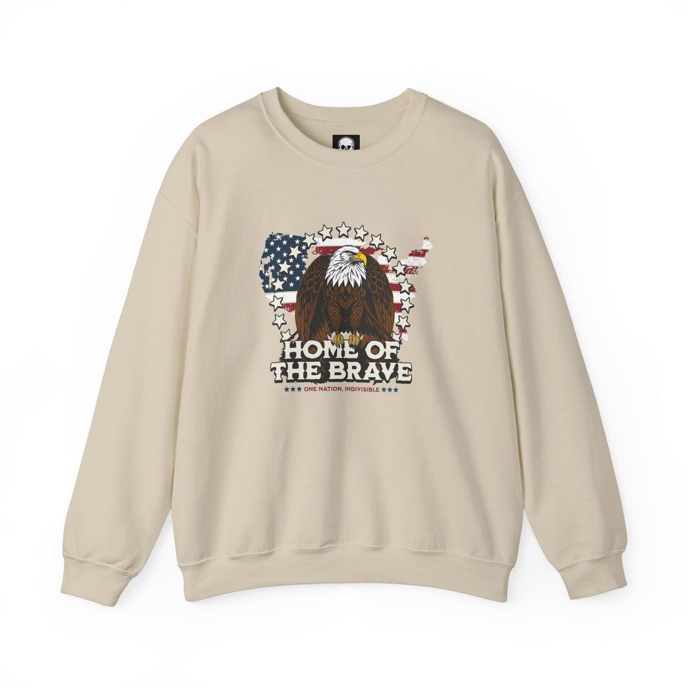 HOME OF THE BRAVE SWEATSHIRT