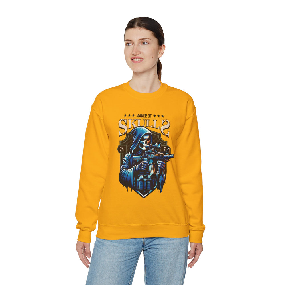 MAKER OF SKULLS SWEATSHIRT