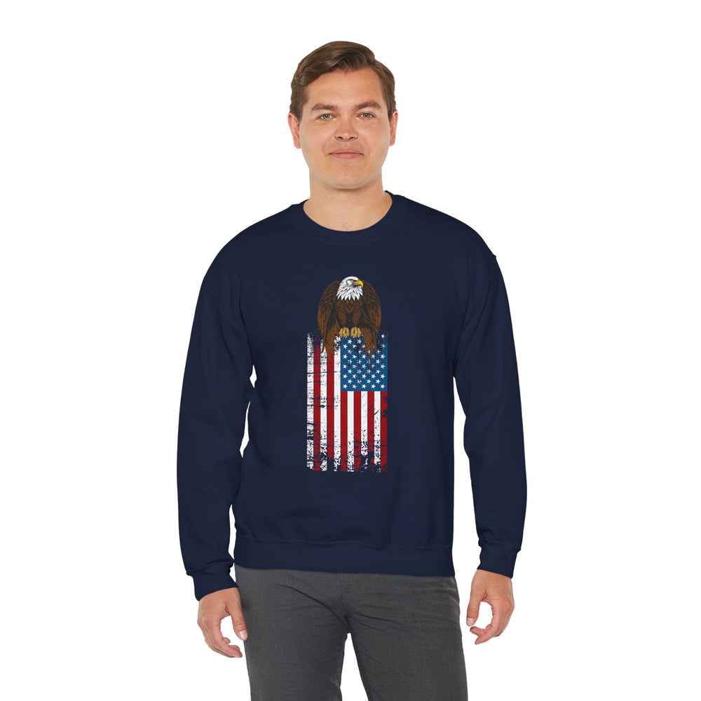 EAGLE USA FLAG SWEATSHIRT