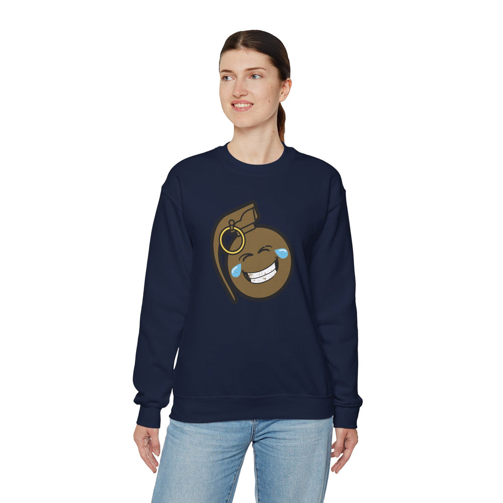 LAUGH BOMB SWEATSHIRT