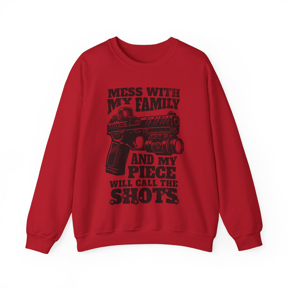 CALLING THE SHOTS SWEATSHIRT