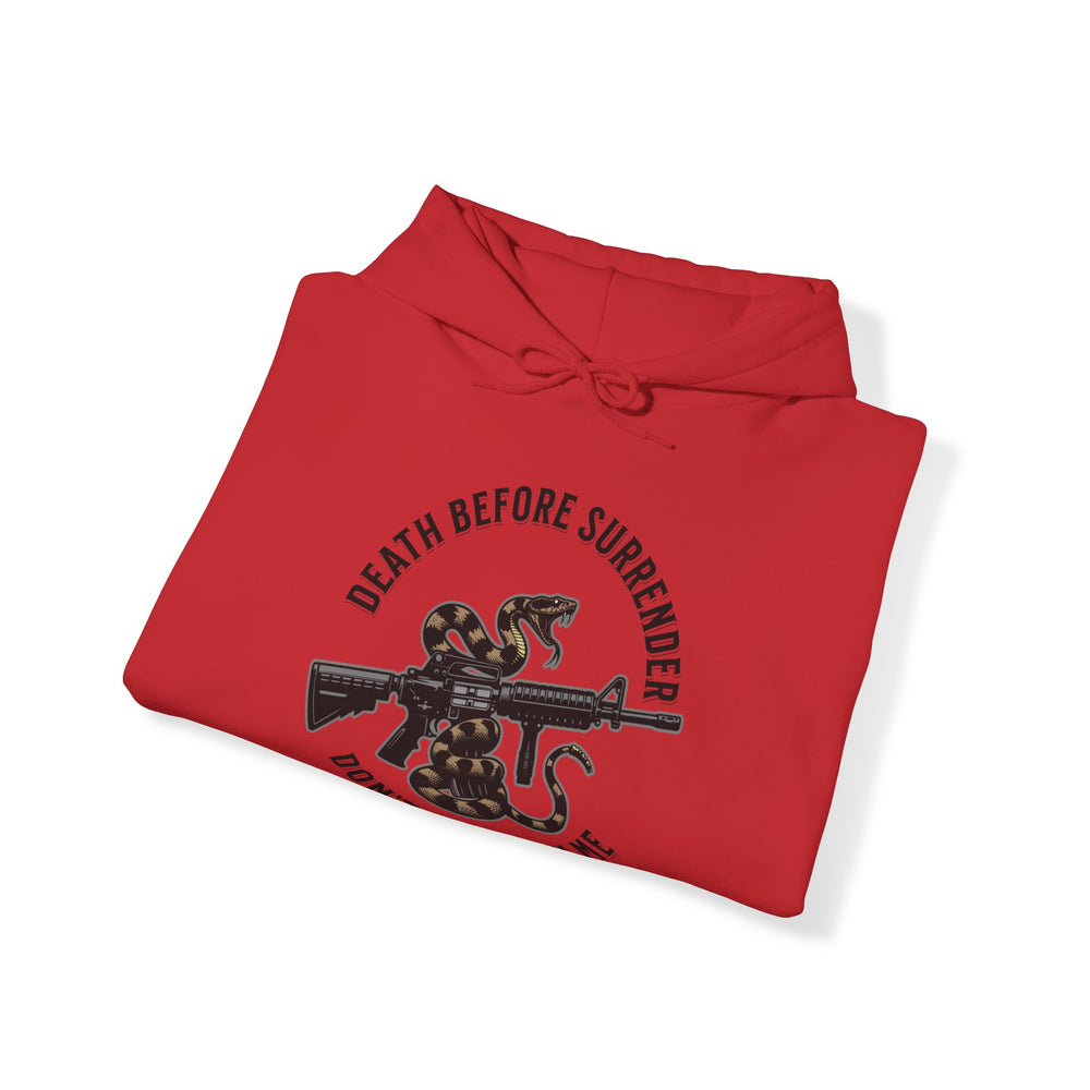 COLOR DEATH BEFORE SURRENDER HOODIE