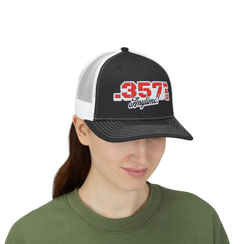 .357 MAG ANYTIME TRUCKER HAT