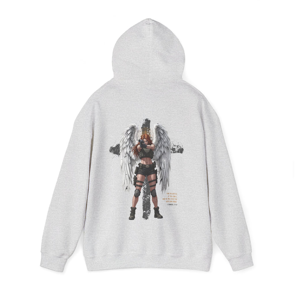 FEMALE ARCHANGEL 1 SAMUEL 17:47 HOODIE
