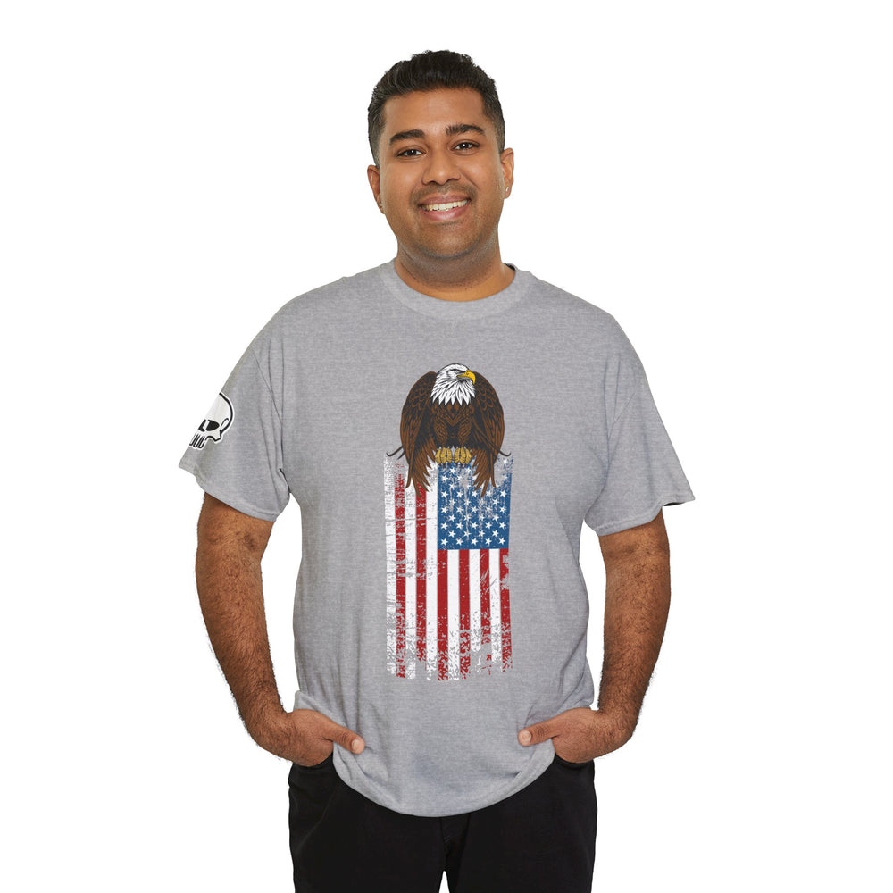 EAGLE USA FLAG T SHIRT