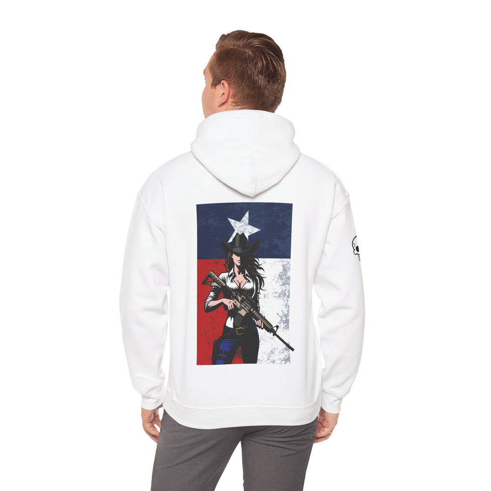 TEXAS COWGIRL DEFENDER HOODIE