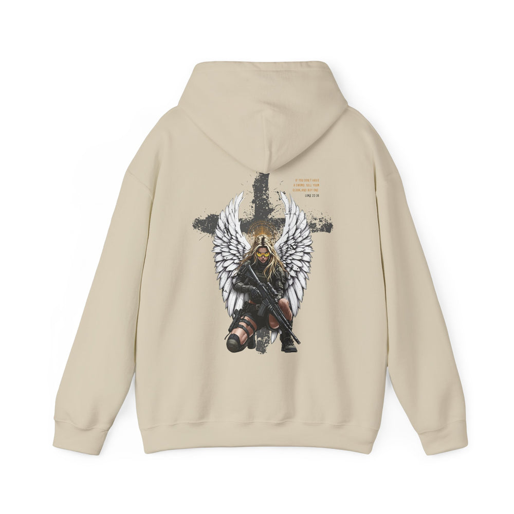 FEMALE ARCHANGEL LUKE 22:36 HOODIE