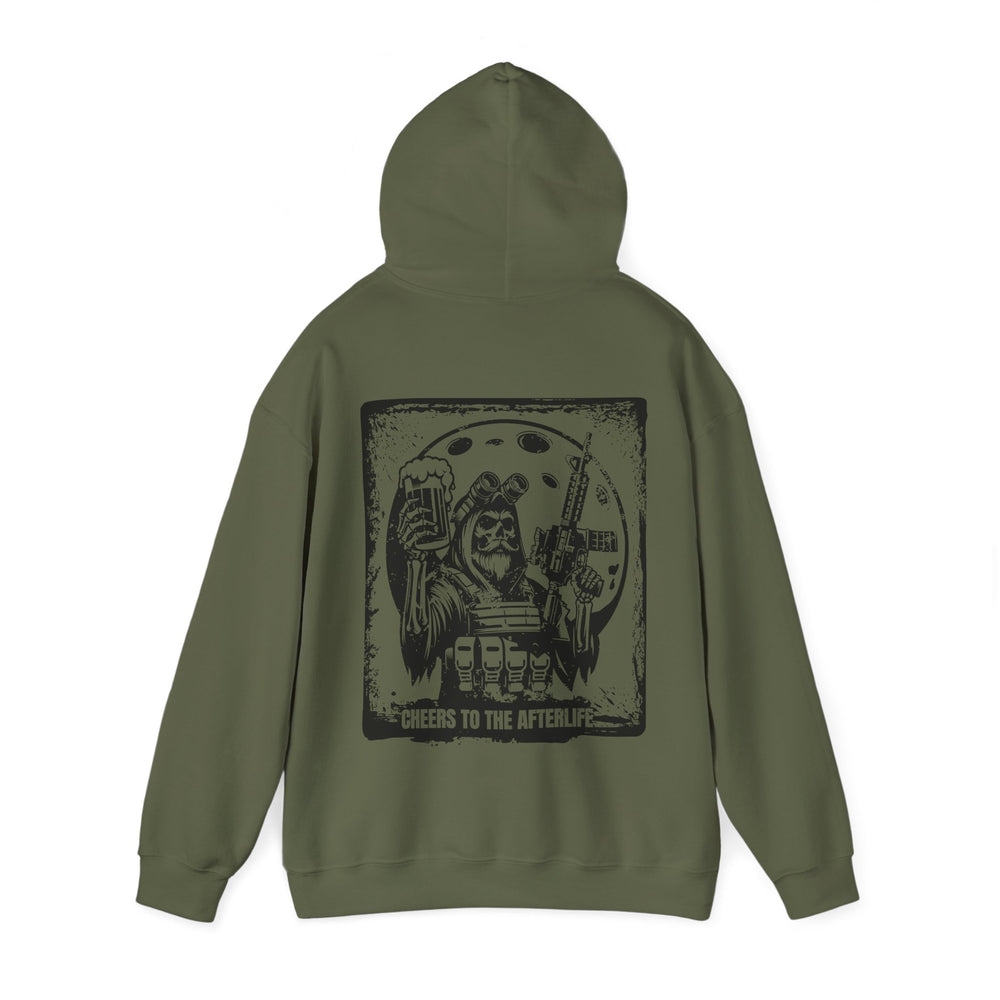 CHEERS TO THE AFTERLIFE GRUNGE HOODIE