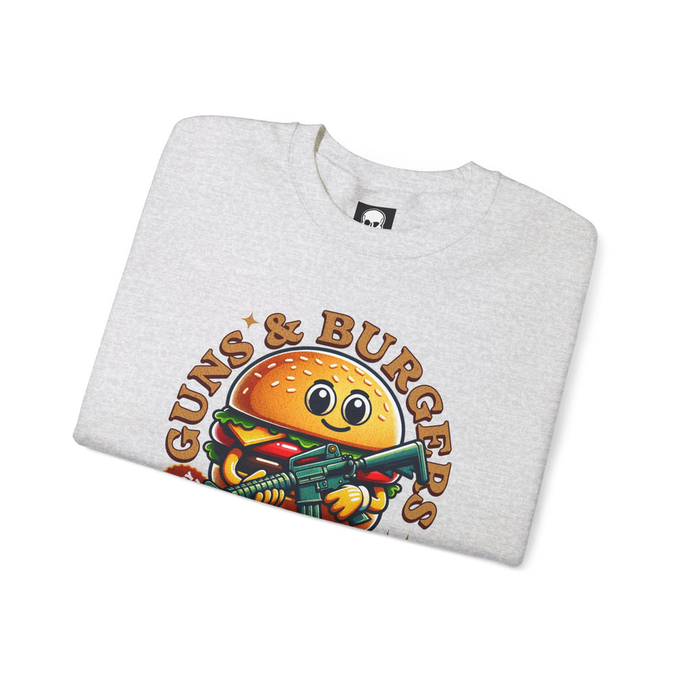 GUNS AND BURGERS VINTAGE SWEATSHIRT