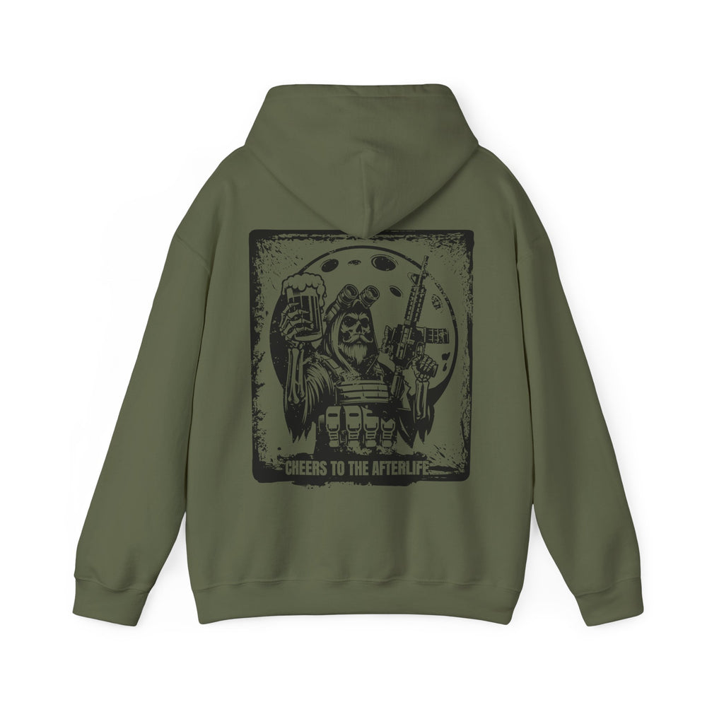 CHEERS TO THE AFTERLIFE GRUNGE HOODIE