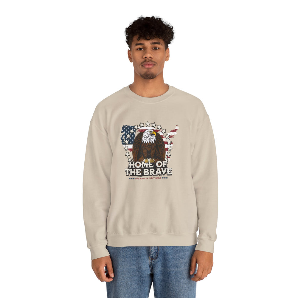 HOME OF THE BRAVE SWEATSHIRT