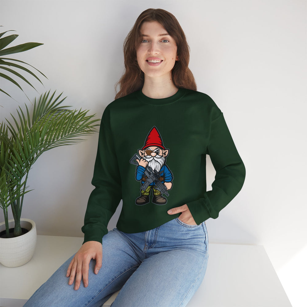 SNAKE GARDEN GNOME SWEATSHIRT