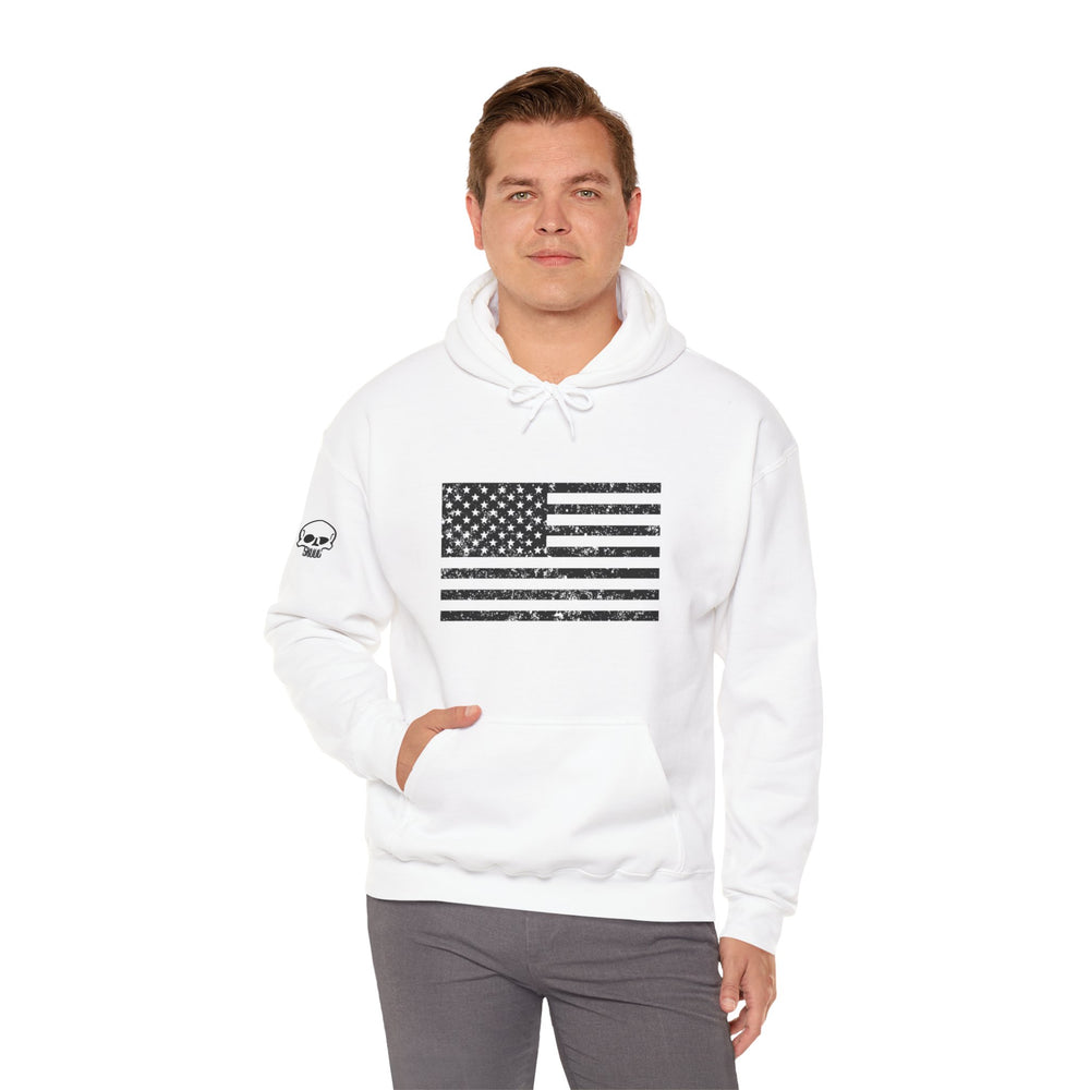 US GRUNGE FLAG HOODIE