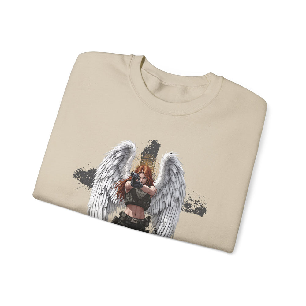 FEMALE ARCHANGEL 1 SAMUEL 17:47 SWEATSHIRT
