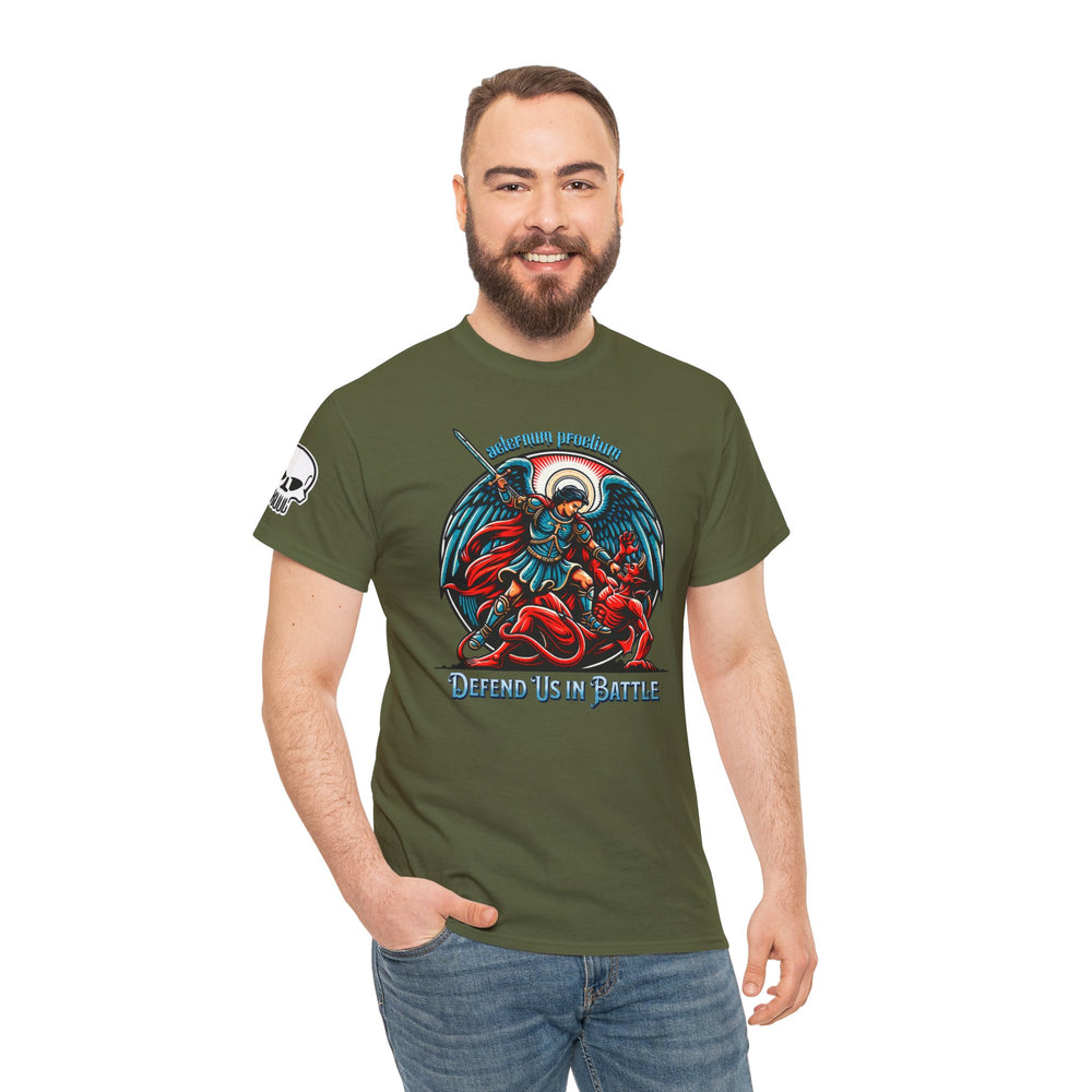 DEFEND US IN BATTLE T SHIRT