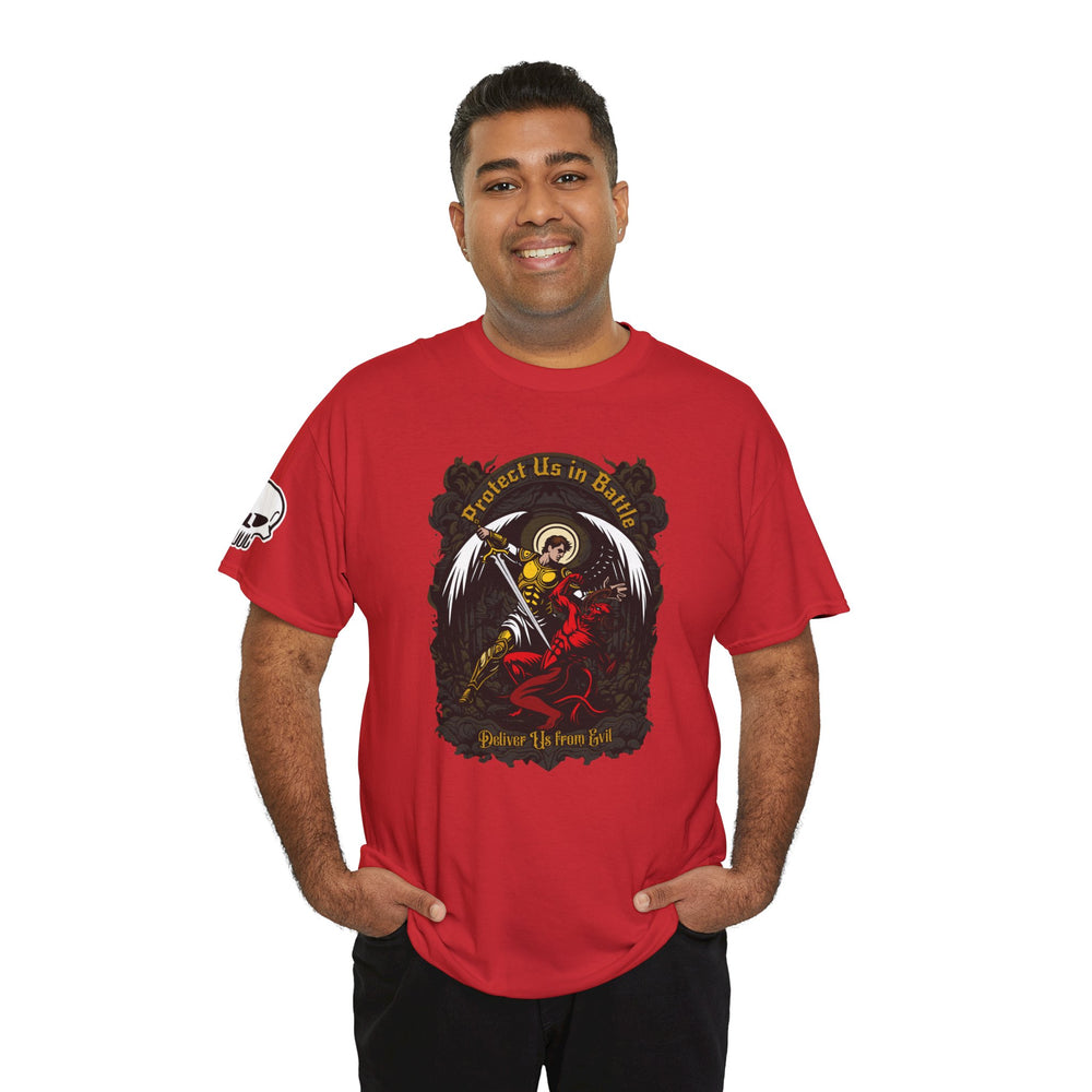 PROTECT US IN BATTLE T SHIRT