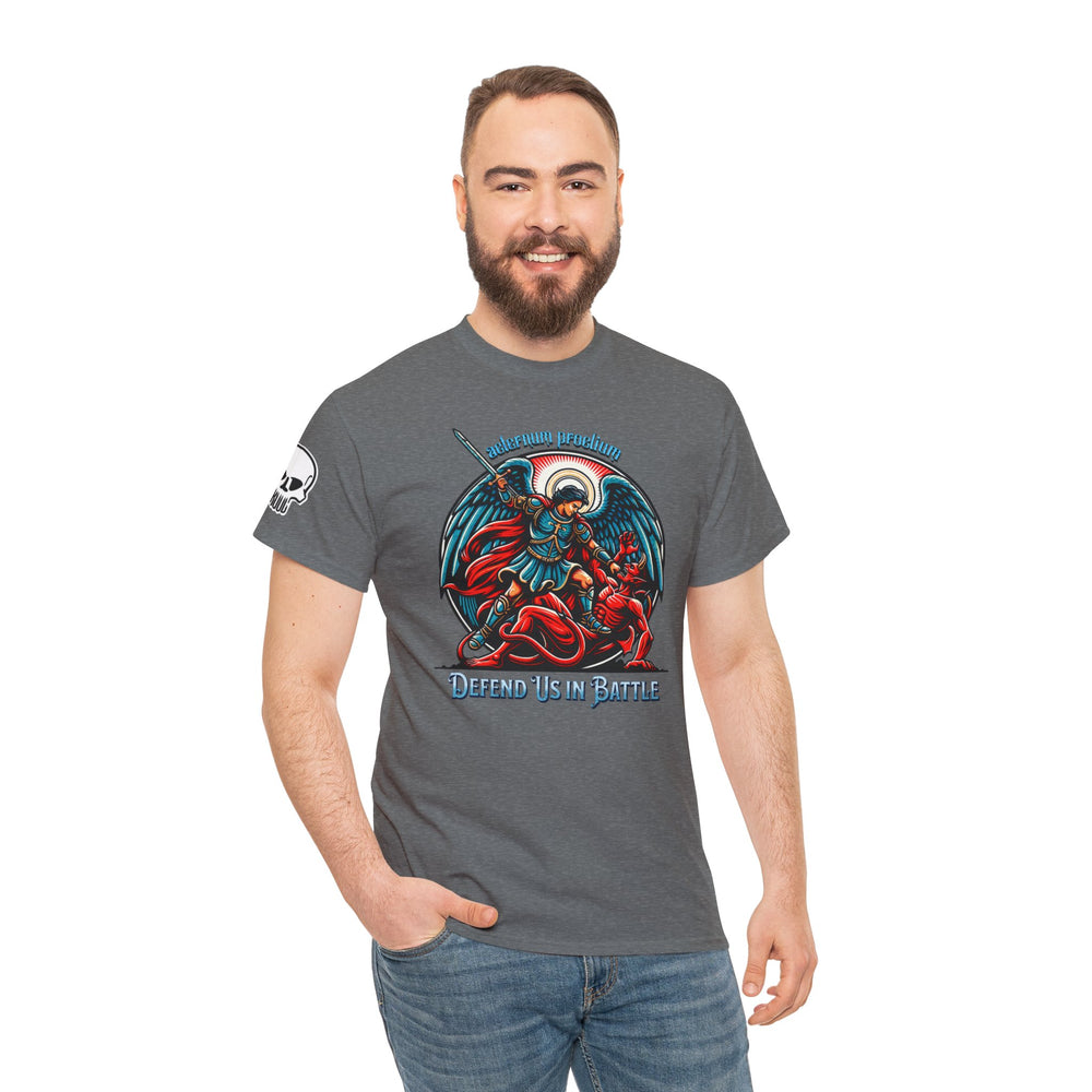 DEFEND US IN BATTLE T SHIRT