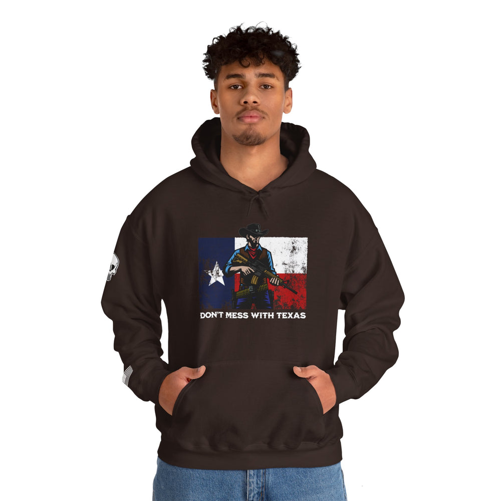 DON'T MESS WITH TEXAS COWBOY HOODIE