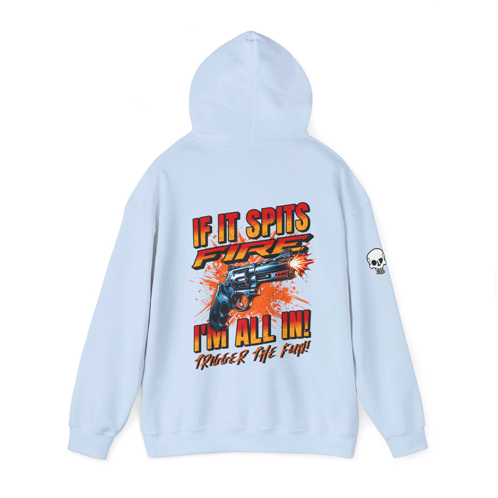 REVOLVER SPITTING FIRE HOODIE