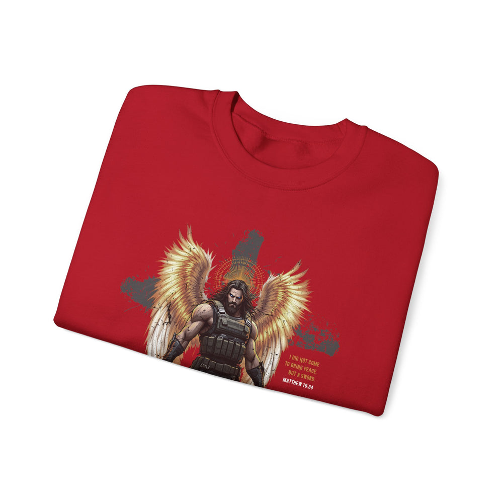 ARCHANGEL MATTHEW 10:34 SWEATSHIRT