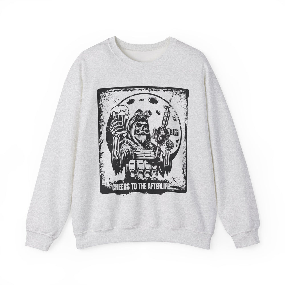CHEERS TO THE AFTERLIFE GRUNGE SWEATSHIRT