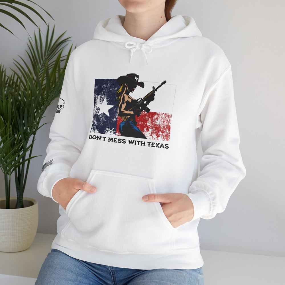 DON'T MESS WITH TEXAS COWGIRL HOODIE