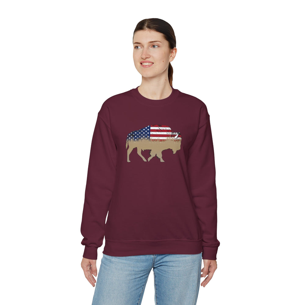 FREEDOM USA BISON SWEATSHIRT