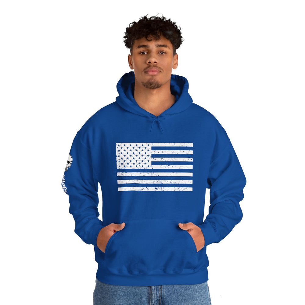 US GRUNGE FLAG HOODIE