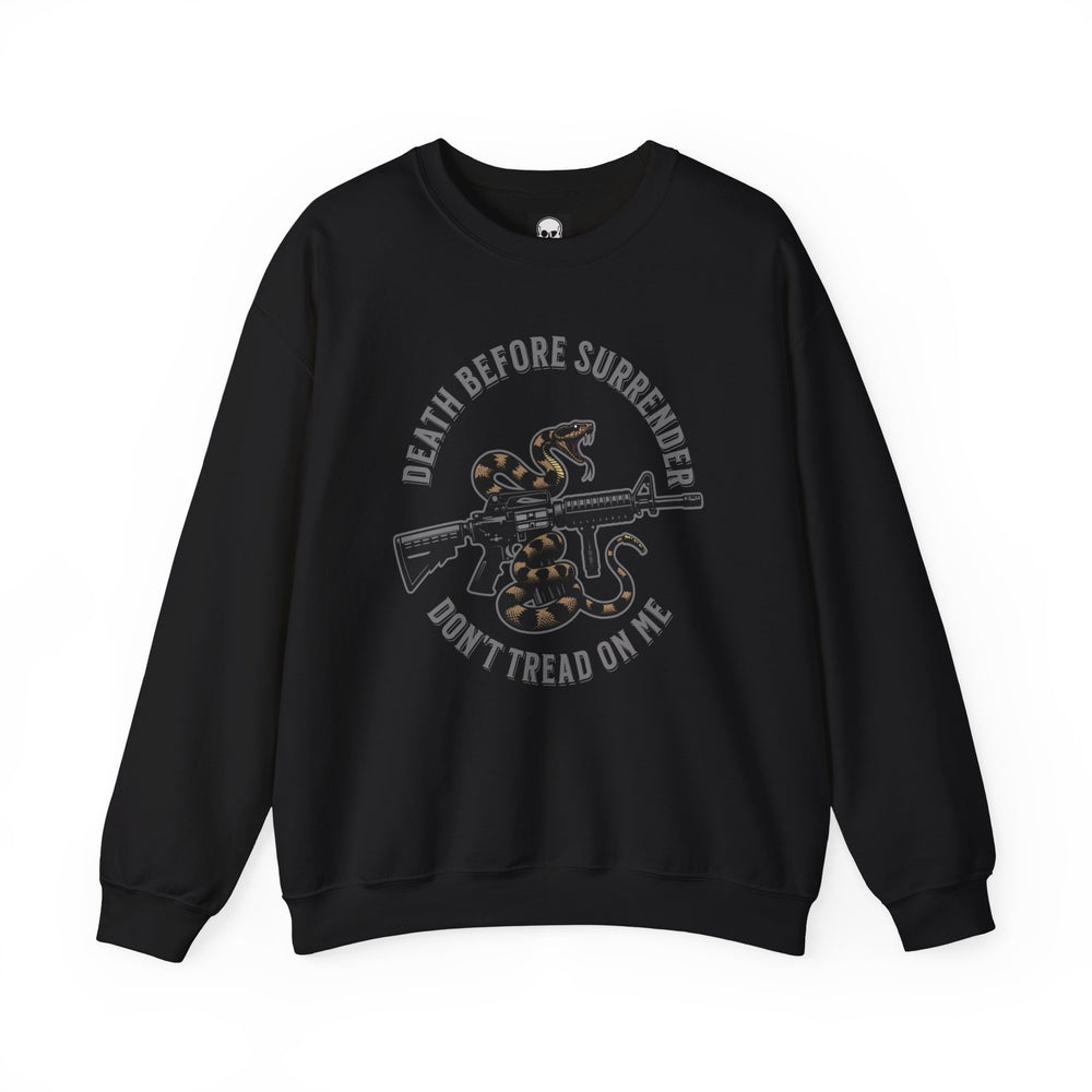 COLOR DEATH BEFORE SURRENDER SWEATSHIRT