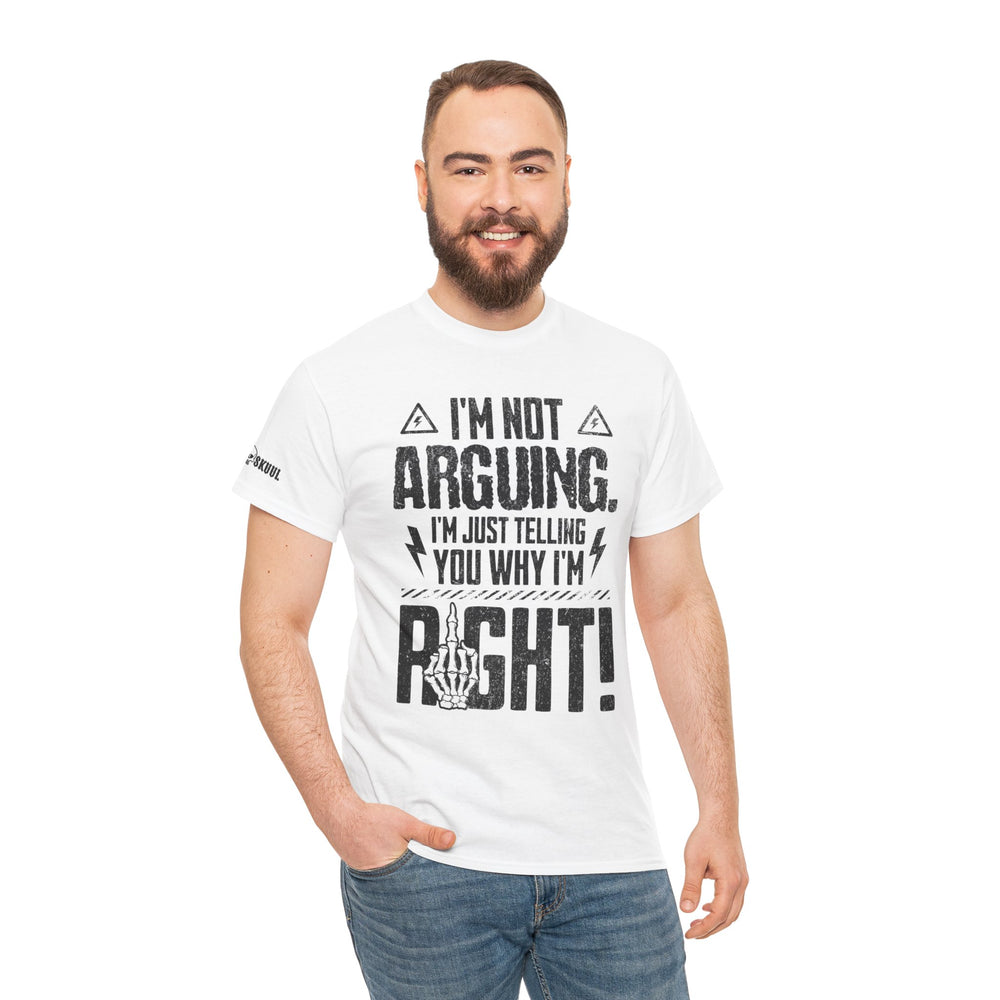 RIGHT BY DEFAULT T SHIRT