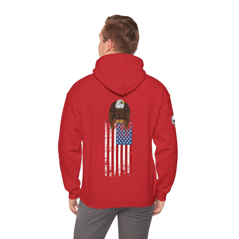 EAGLE USA FLAG HOODIE