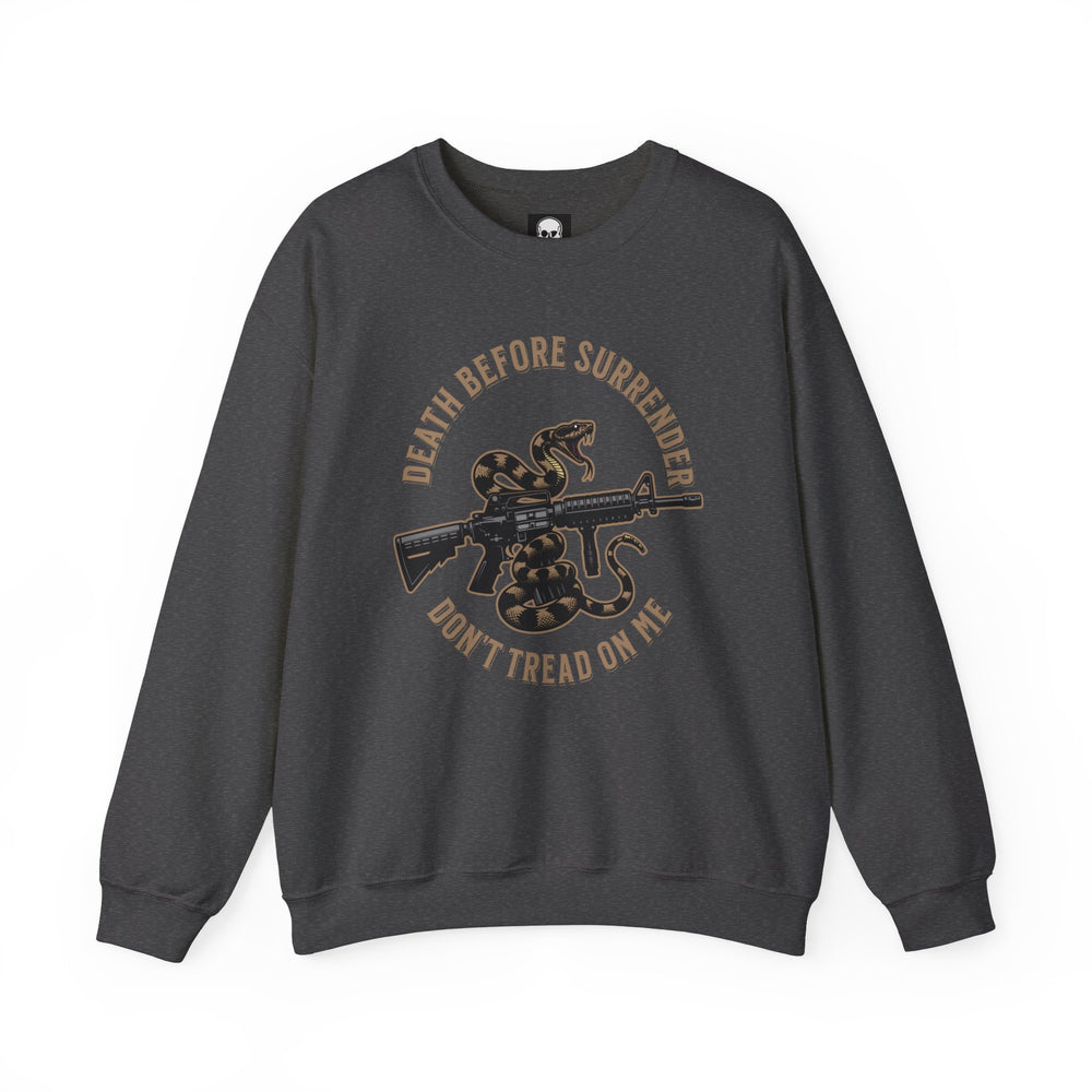 COLOR DEATH BEFORE SURRENDER SWEATSHIRT