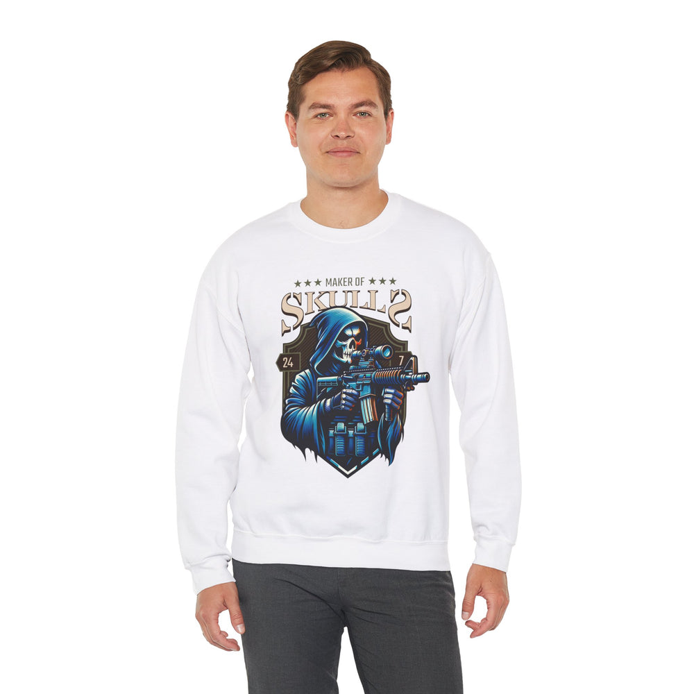 MAKER OF SKULLS SWEATSHIRT