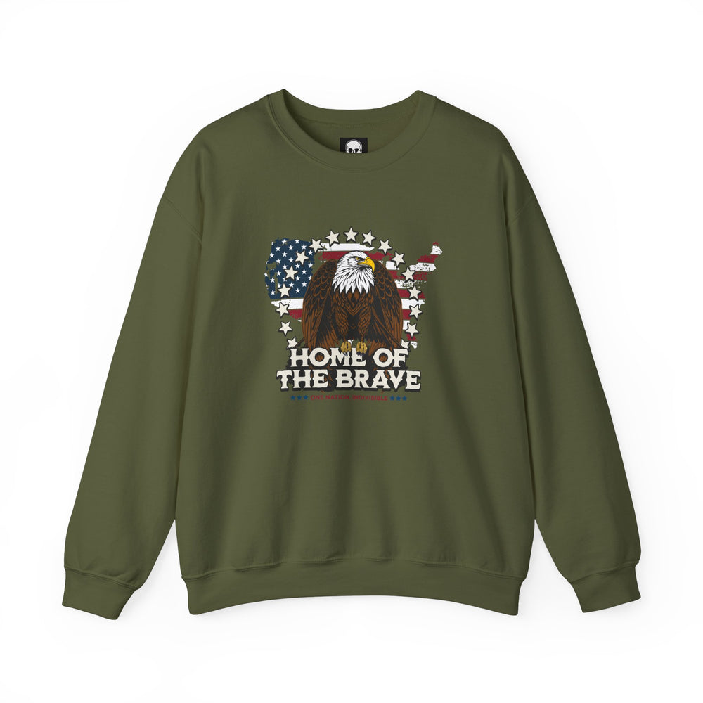 HOME OF THE BRAVE SWEATSHIRT