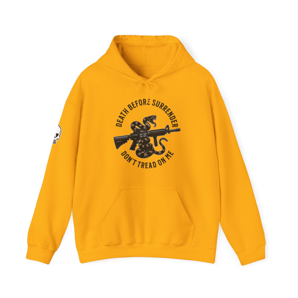 COLOR DEATH BEFORE SURRENDER HOODIE